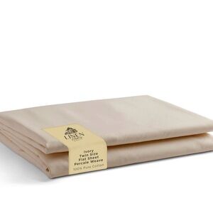 Ivory Queen Flat Sheet